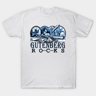 The Ultimate Book Nerd Tee - Gutenberg Rocks T-Shirt